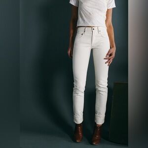 NWT Imogene + Willie James Selvage Jeans - Natural - Size 25